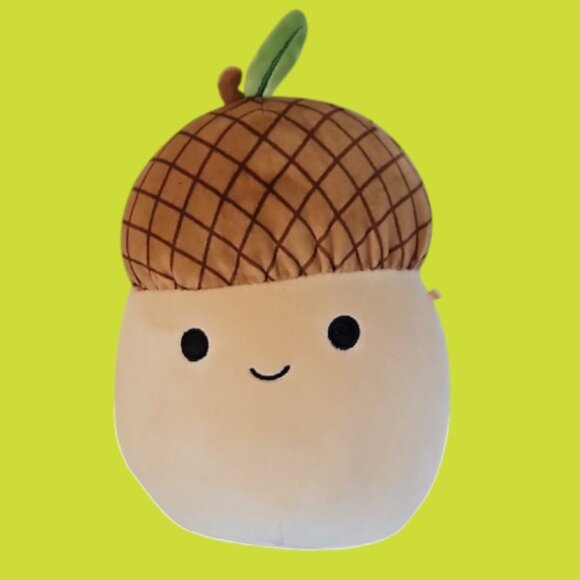Squishmallows Mac The Acorn Plush KellyToy 7.5" Stuffed Animal - Picture 7 of 8